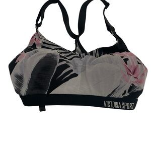 3/$18 Victoria Secret Sport Tropical Light-weight Pullover Racerback Bra 32C